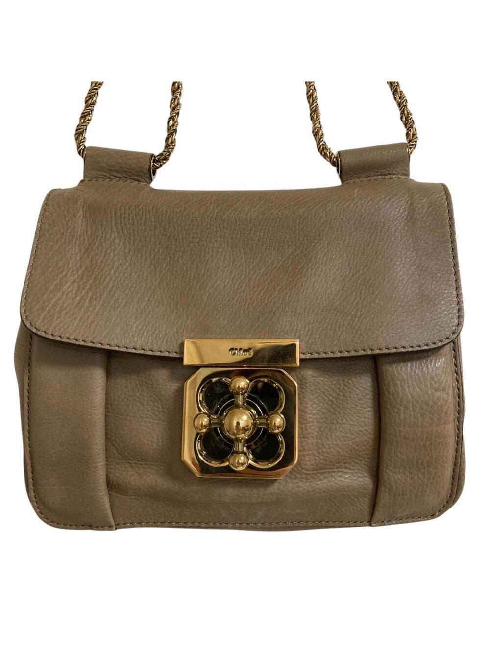 Chloe Elsie Chain Shoulder Bag Leather #369582C38B